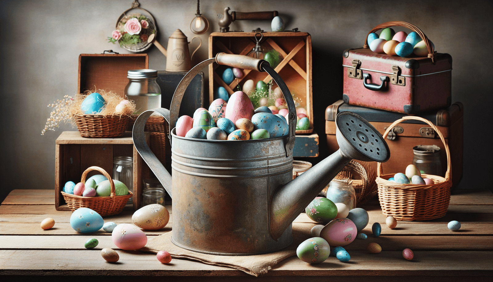Creative Easter Basket Ideas using Repurposed Items