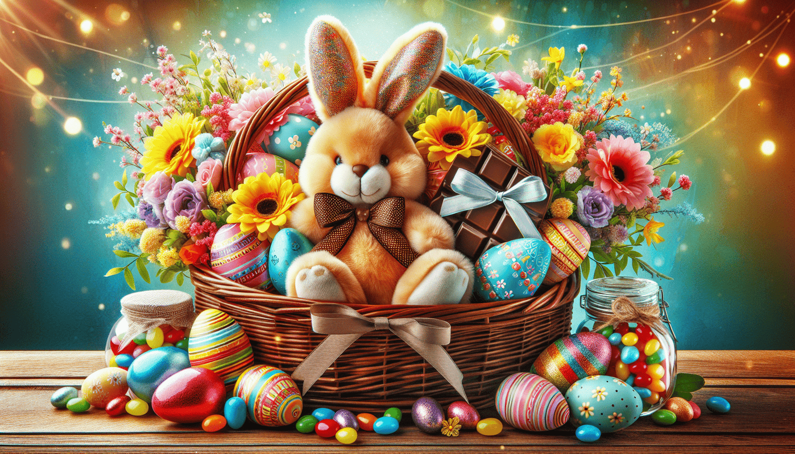 Different types of items to include in a personalized Easter basket