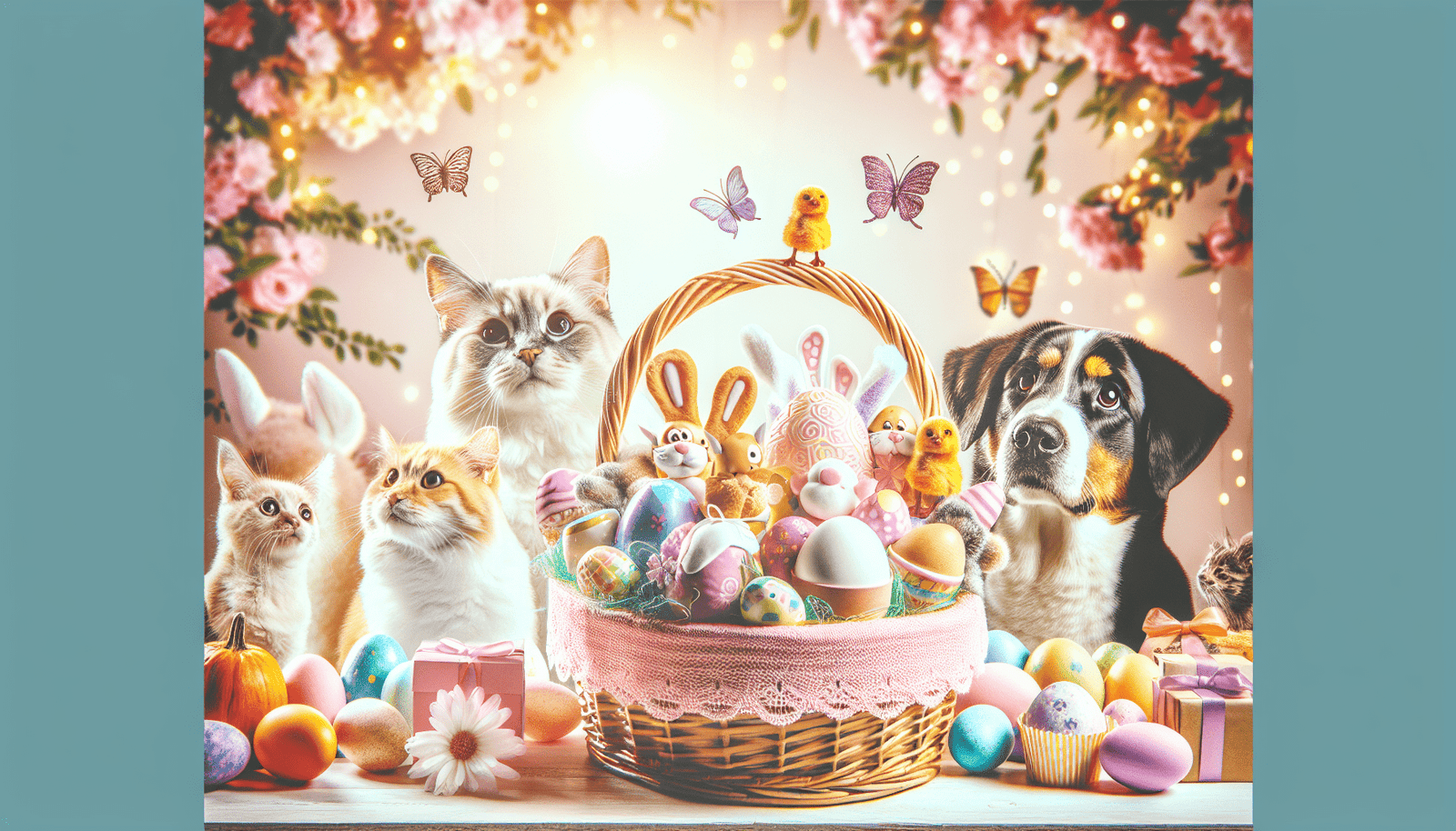 How to Safely Enjoy Easter Basket Gifts with Pets