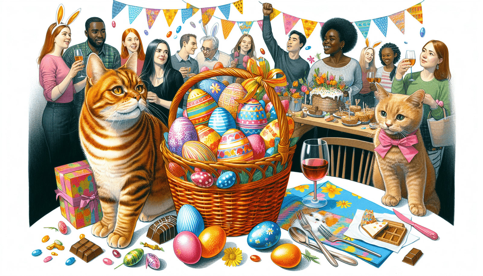 How to Safely Enjoy Easter Basket Gifts with Pets