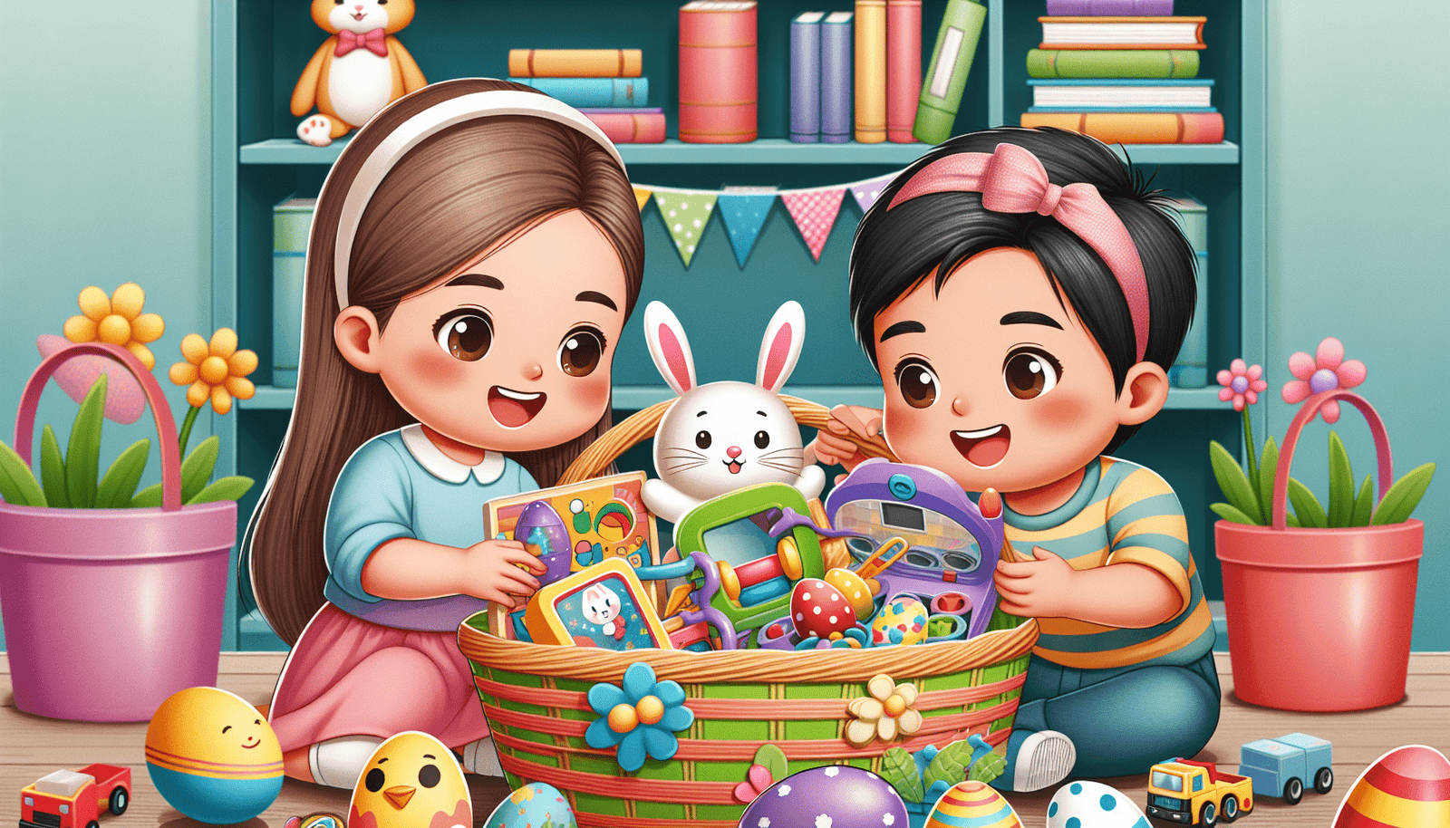 Incorporating Learning Activities into Easter Basket Gifts for Young Children