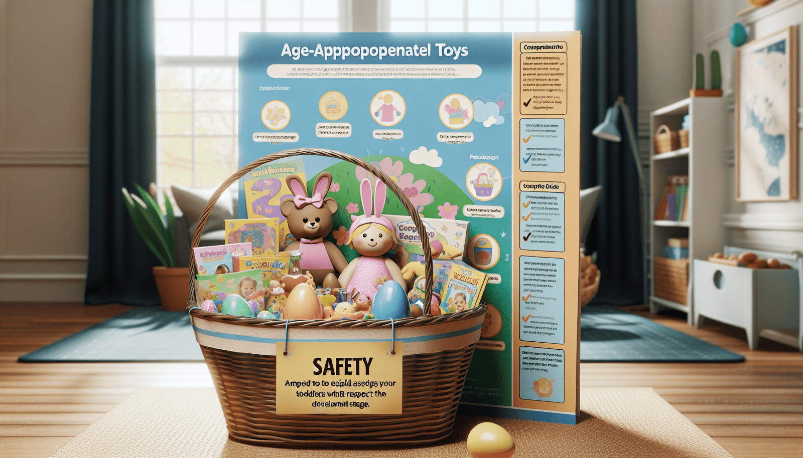 Safe and Age Appropriate Easter Basket Fillers for Toddlers and Preschoolers