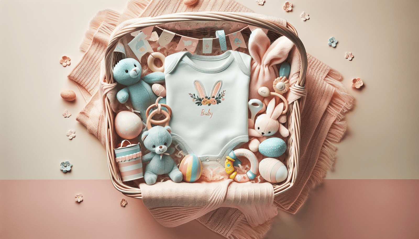 Tips for creating personalized Easter baskets for infants and babies